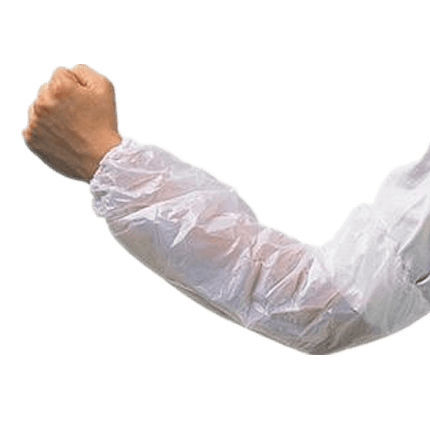 Manchette de protection de travail - Hefei HaoXin Protective Technology Co., Ltd. - de protection chimique / résistante à l'abrasion / en polyéthylène