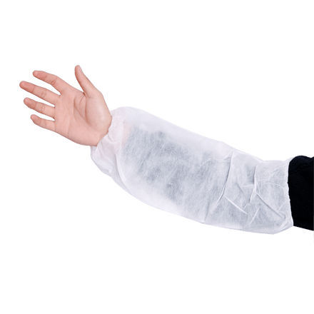 Manchette de protection de travail - Hefei HaoXin Protective Technology Co., Ltd. - de protection chimique / imperméable / en polypropylène