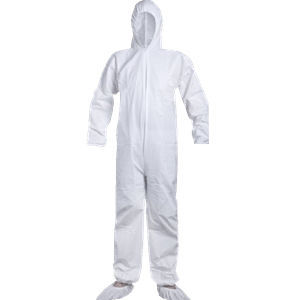 Combinaison en sms - Hefei HaoXin Protective Technology Co., Ltd. - de travail / imperméable / en polypropylène
