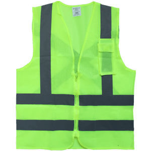 Gilet de travail - Hefei HaoXin Protective Technology Co., Ltd. - haute visibilité / résistant à l'abrasion / pour construction