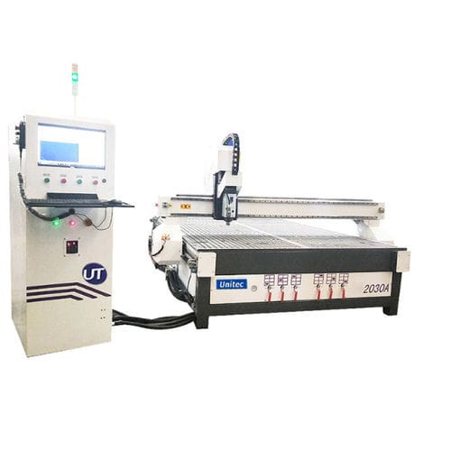 Machine de découpe pour aluminium - UT2030A - Nanjing Unitec Technology Co.,LTD - pour bois / pour gabarit / CNC