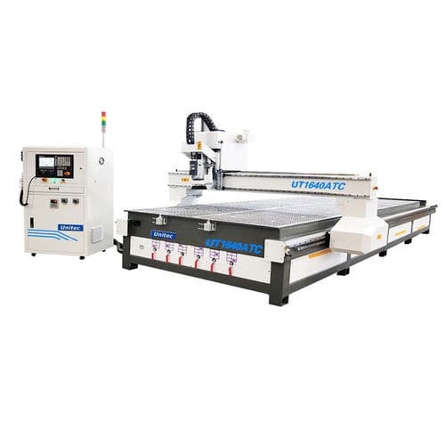 Machine de découpe laser - UT1640 - Nanjing Unitec Technology Co.,LTD - pour textiles / pour gabarit / CNC