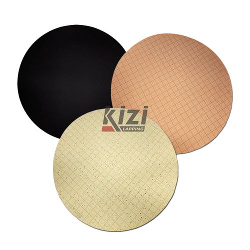 Disque de polissage en polyuréthane - Dongguan Kizi Precision Lapping Mechanical Manufacture Co., Ltd - en tissu / non tissé / pour l'industrie optique