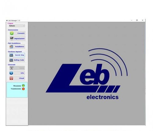 Logiciel de gestion - LebManager - LEB Electronics Srl - de base de données ODBC / de commande / Windows