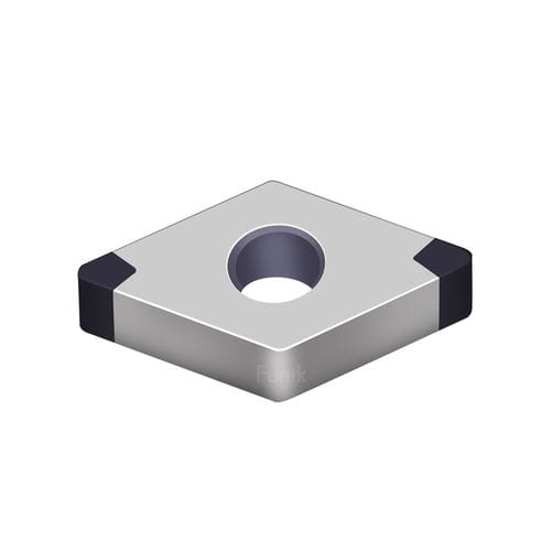 Plaquette de coupe de tournage - DNGA - Funik Ultrahard Material Co., Ltd. - de finition / de fraisage / pour ébauche