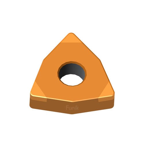 Plaquette de coupe amovible pour usinage - WNGA0804 - Funik Ultrahard Material Co., Ltd. - de tournage / de finition / CBN