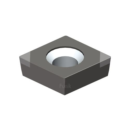 Plaquette de coupe de tournage - CCGW09T3 - Funik Ultrahard Material Co., Ltd. - CBN / PCBN / pour fonte