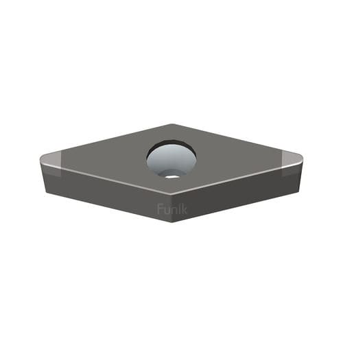 Plaquette de coupe amovible pour usinage - VCGW1604 - Funik Ultrahard Material Co., Ltd. - de tournage / de finition / CBN