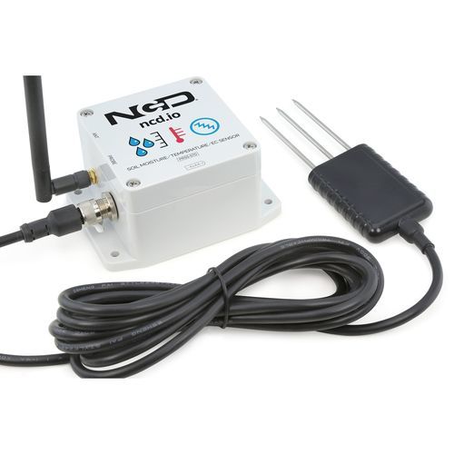 Capteur de conductivité du sol - PR55-57D - National Control Devices - sans fil / IoT / avec mesure de température