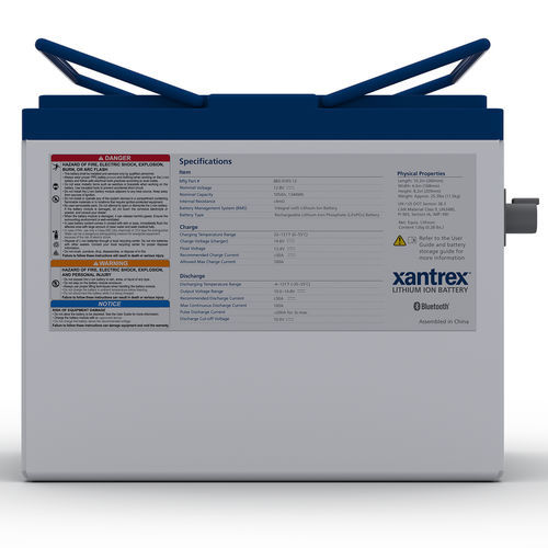 Batterie lithium-ion - 883-0105-12 - Xantrex - de bloc / pour véhicule électrique / pour applications marines
