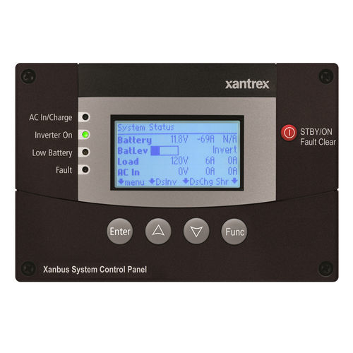 Panneau de contrôle pour applications marines - FREEDOM SW Xanbus - Xantrex - automatique