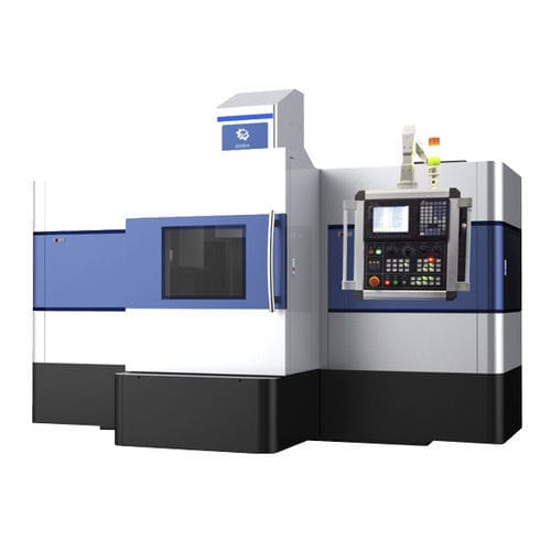 Fraiseuse CNC à deux broches - TH-350NC - Dongguan Gooda Machinery Manufacturing Co., Ltd. - 4 axes / horizontale / pour acier