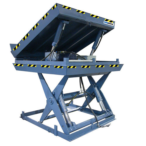 Nacelle élévatrice à ciseaux stationnaire - NORDOCK® ERGONOMIC™ series - Nordock Inc. - électrique / hydraulique