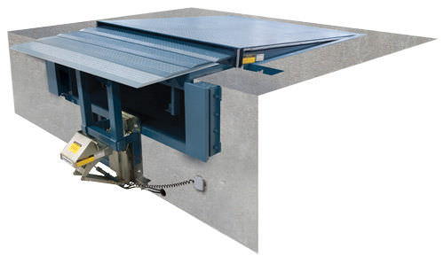 Niveleur de quai hydraulique - Telescoping Lip™ - Nordock Inc. - à lèvre télescopique