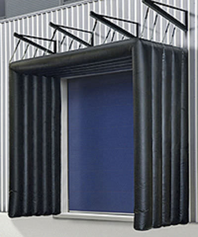 Sas pour quai de chargement gonflable - Boxcar™ IR-650 series - Nordock Inc. - isotherme