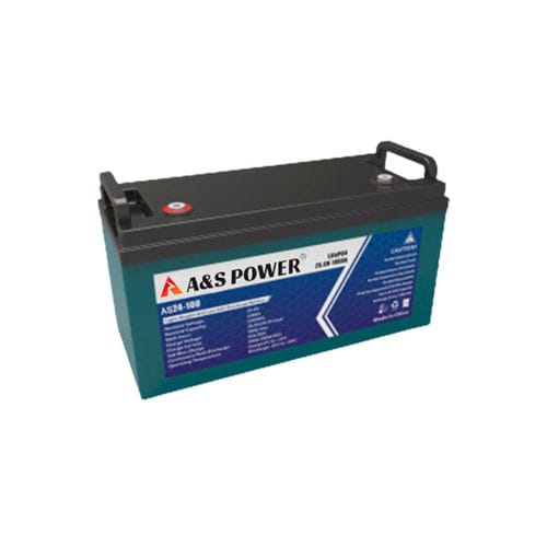 Batterie LiFePO4 - AS24-100 - Shenzhen AS Power Technology Co., Ltd - prismatique / 24 V / pour alimentation de secours