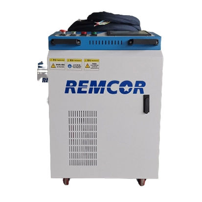 Machine de soudage laser à fibre - Wuhan Remcor Technology Co.,ltd - manuelle / à roulettes / pour métal