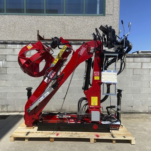 Chargeuse montée sur tracteur - GF 5000 - Tecnodraulic - forestière