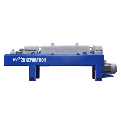 Décanteur pour l'industrie - EP-LW250 x 1025E - ZK SEPARATION - pour l'application de traitement d'eaux / pour déshydratation des boues / centrifuge