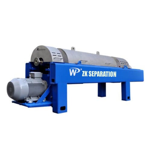 Décanteur pour l'industrie - EP-LW650 x 2600E - ZK SEPARATION - pour épaississement des boues / pour déshydratation / centrifuge