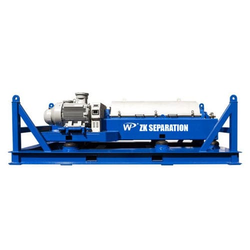 Décanteur pour l'industrie - OG-LWS250x1025B(X) - ZK SEPARATION - pour l'industrie pétrolière et gazière / centrifuge / horizontal