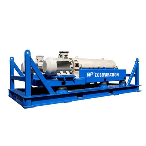 Décanteur pour l'industrie - OG-LWS580x2400B(X) - ZK SEPARATION - pour l'industrie pétrolière et gazière / centrifuge / horizontal