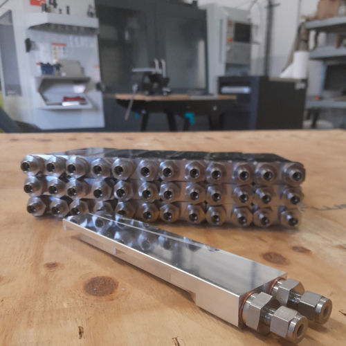 Plaque froide à refroidissement liquide - FSW - TEMISTH - en aluminium / en cuivre / pour laboratoire