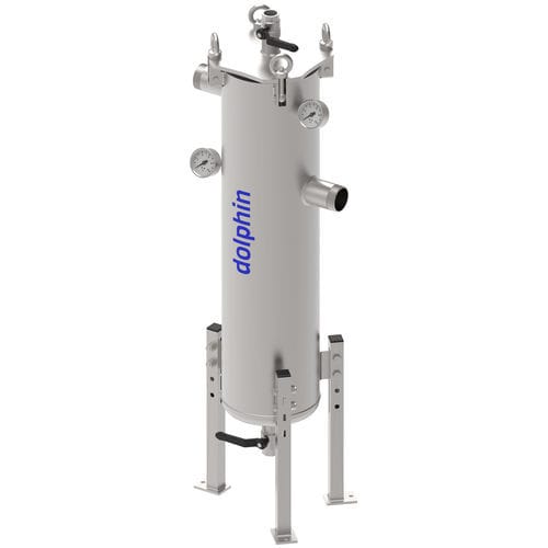 Carter de filtre monopoche - PRIME-PHIN (PRPH) - Heation AB - pour fluide / pour eau / pour eaux usées