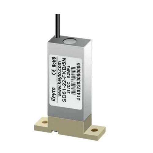 Vanne à membrane - SD61  - Keyto Fluid Technology - électrique / pour l'eau / pour air