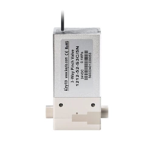 Électrovanne à commande directe - 1212 - Keyto Fluid Technology - 3 voies / de faible encombrement / à manchon