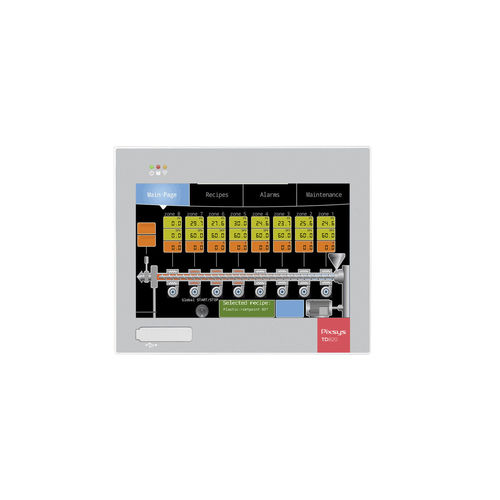 IHM à écran tactile résistif - TD820 - Pixsys - encastrable / 1280 x 800 / ARM Cortex-A8