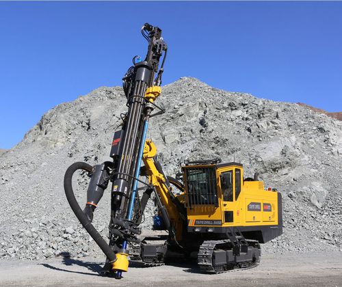 Foreuse de trous de dynamitage - TAIYE-X45-DTH - Xuanhua Taiye Drilling Machinery Co.,LTD - rotative / hydraulique / automatique