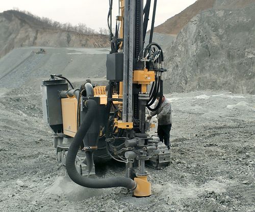 Foreuse rotative - TAIYE-660-DTH - Xuanhua Taiye Drilling Machinery Co.,LTD - fond de trou / pour chantier de construction