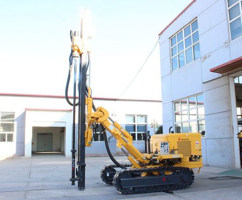 Foreuse sur chenilles - TAIYE-628-DTH - Xuanhua Taiye Drilling Machinery Co.,LTD - rotative / hydraulique / pneumatique