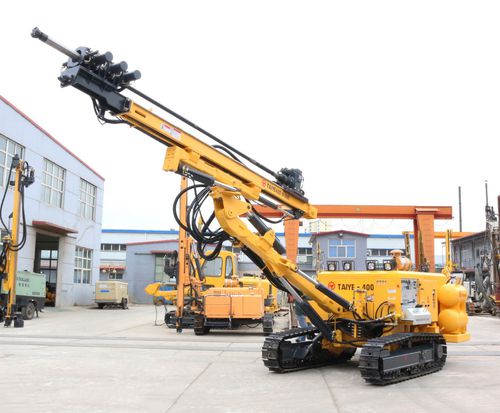 Foreuse multifonction - TAIYE400 - Xuanhua Taiye Drilling Machinery Co.,LTD - sur chenilles / rotative / hydraulique