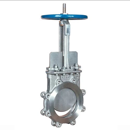 Vanne à guillotine - wenzhou domos fluid equipment co.,ltd - avec volant / pour l'eau / pour boue