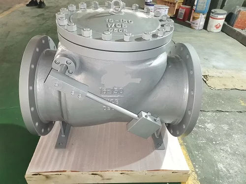 Clapet anti-retour à battant - wenzhou domos fluid equipment co.,ltd - DIN / à bride / à souder