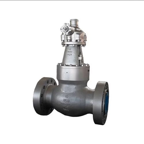 Vanne à soupape - wenzhou domos fluid equipment co.,ltd - manuelle / à bride / pour l'industrie chimique