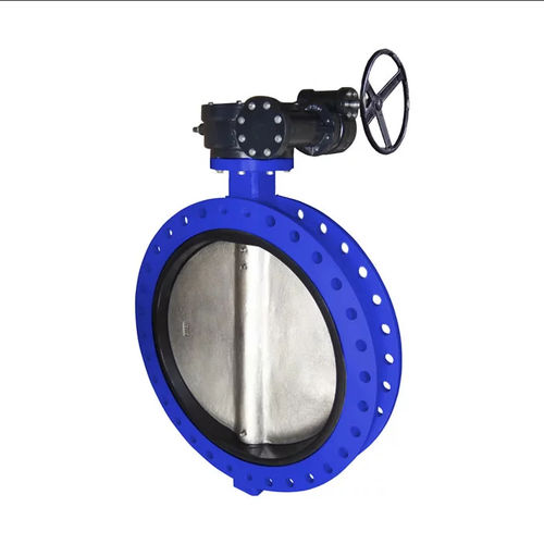 Vanne papillon - wenzhou domos fluid equipment co.,ltd - à levier / électrique / à bride double