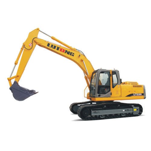 Mini pelle - LT230-6 - Luoyang Lutong Heavy Industry Machinery Co., Ltd - sur chenilles / diesel / forestière