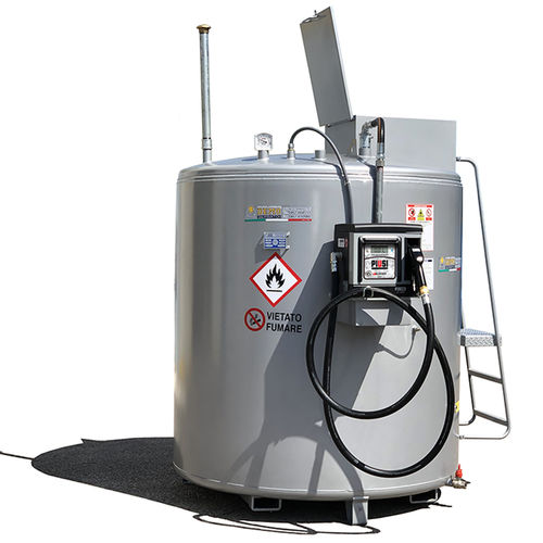 Cuve de stockage de gasoil - CUBE70 B.SMART - Demo Serbatoi - pour distribution / en acier au carbone / cylindrique