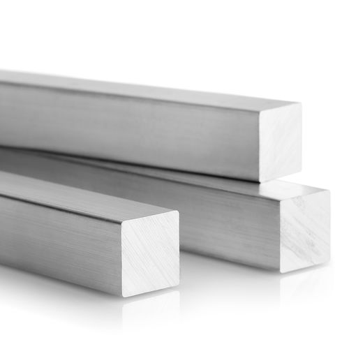 Barre en aluminium - EN AW 6082 - ALU-STOCK, S.A. - carré