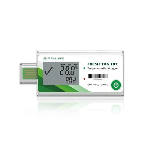 Data logger de température - Fresh Tag 10 T - Zhengzhou Freshliance Electronics Corp.,Ltd - USB / CTN / avec afficheur LCD