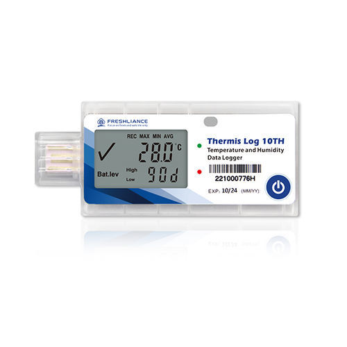 Data logger de température et d'humidité - Thermis Log 10TH - Zhengzhou Freshliance Electronics Corp.,Ltd - USB / CTN / avec afficheur LCD
