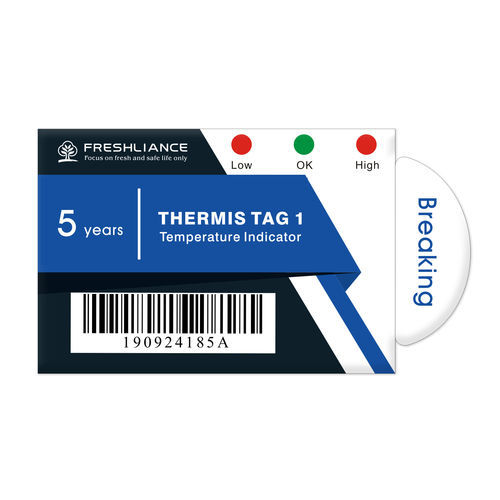 Indicateur de température - Thermis Tag 1 - Zhengzhou Freshliance Electronics Corp.,Ltd - à LED / portable / avec alarme
