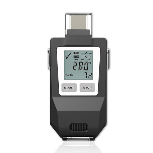 Data logger de température - Fresh Keeper-IUT - Zhengzhou Freshliance Electronics Corp.,Ltd - USB / CTN / avec afficheur LCD