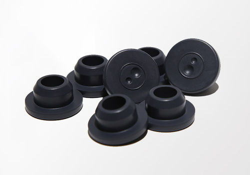 Capuchon press-fit - Hebei First Rubber Medical Technology Co., Ltd - rond / en caoutchouc / en caoutchouc silicone