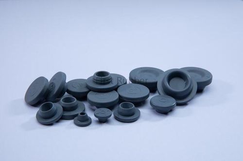 Capuchon press-fit - 7-F - Hebei First Rubber Medical Technology Co., Ltd - rond / en caoutchouc / en caoutchouc butyle