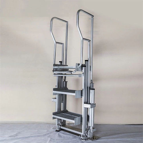 Escalier abattant - Shenzhen Autoware - en aluminium / en acier inoxydable / mobile