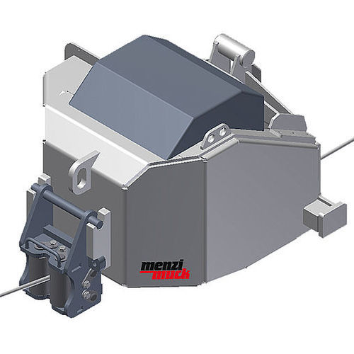 Treuil hydraulique - W1 series - Menzimuck - pour câble / de traction / d'amarrage